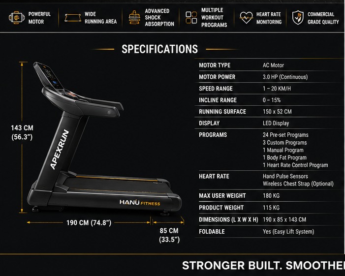 ApexRun Treadmill - Image 3